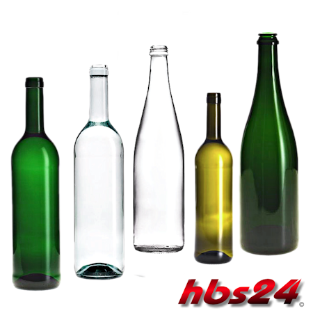 Weinflaschen - Sektflaschen - Getränkeflaschen - Likörflaschen 