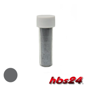 Lebensmittelfarbe Kristallpulver Antiksilber - hbs24