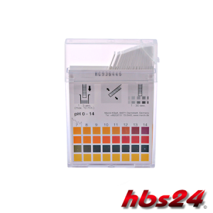 PH-Indikator Teststreifen 0-14 - hbs24